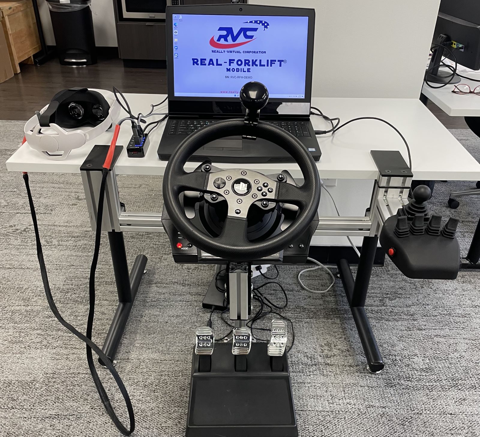 RealForklift Simulator Virtual Reality Forklift Simulator